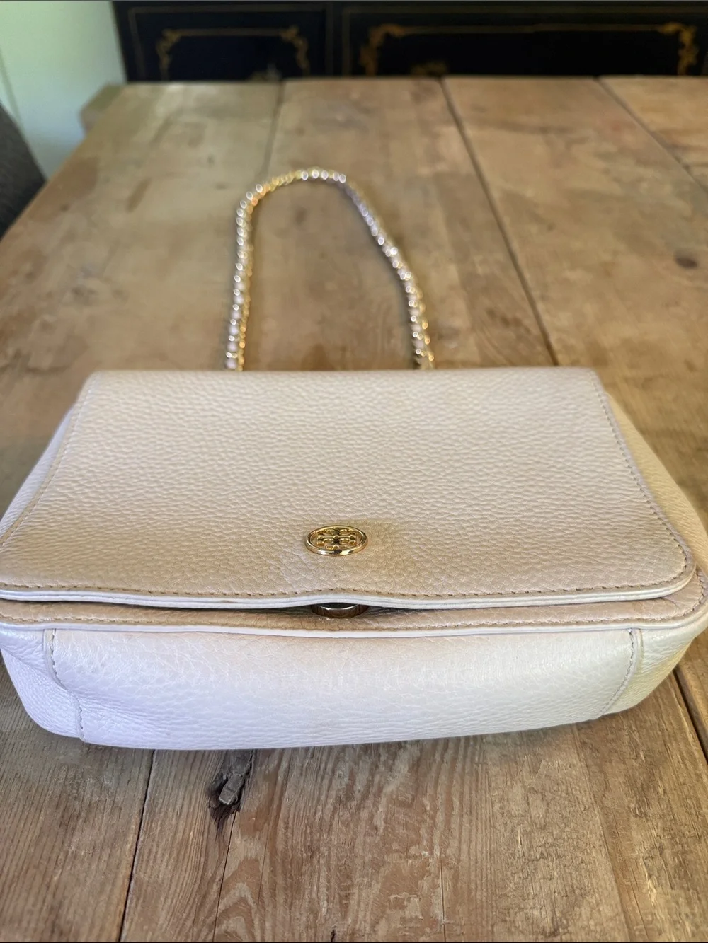 Tory Burch pebbled leather